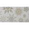 DII® 72'' Snowflake Sparkle Printed Table Runner